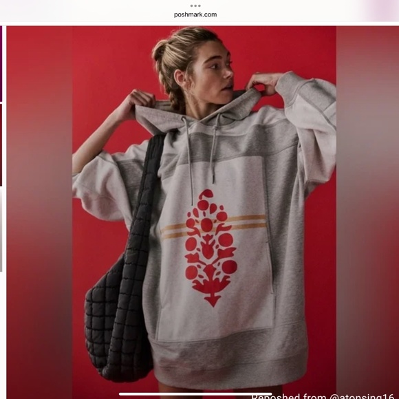Free People Movement Hoodie Long XS NWOT - Picture 1 of 9